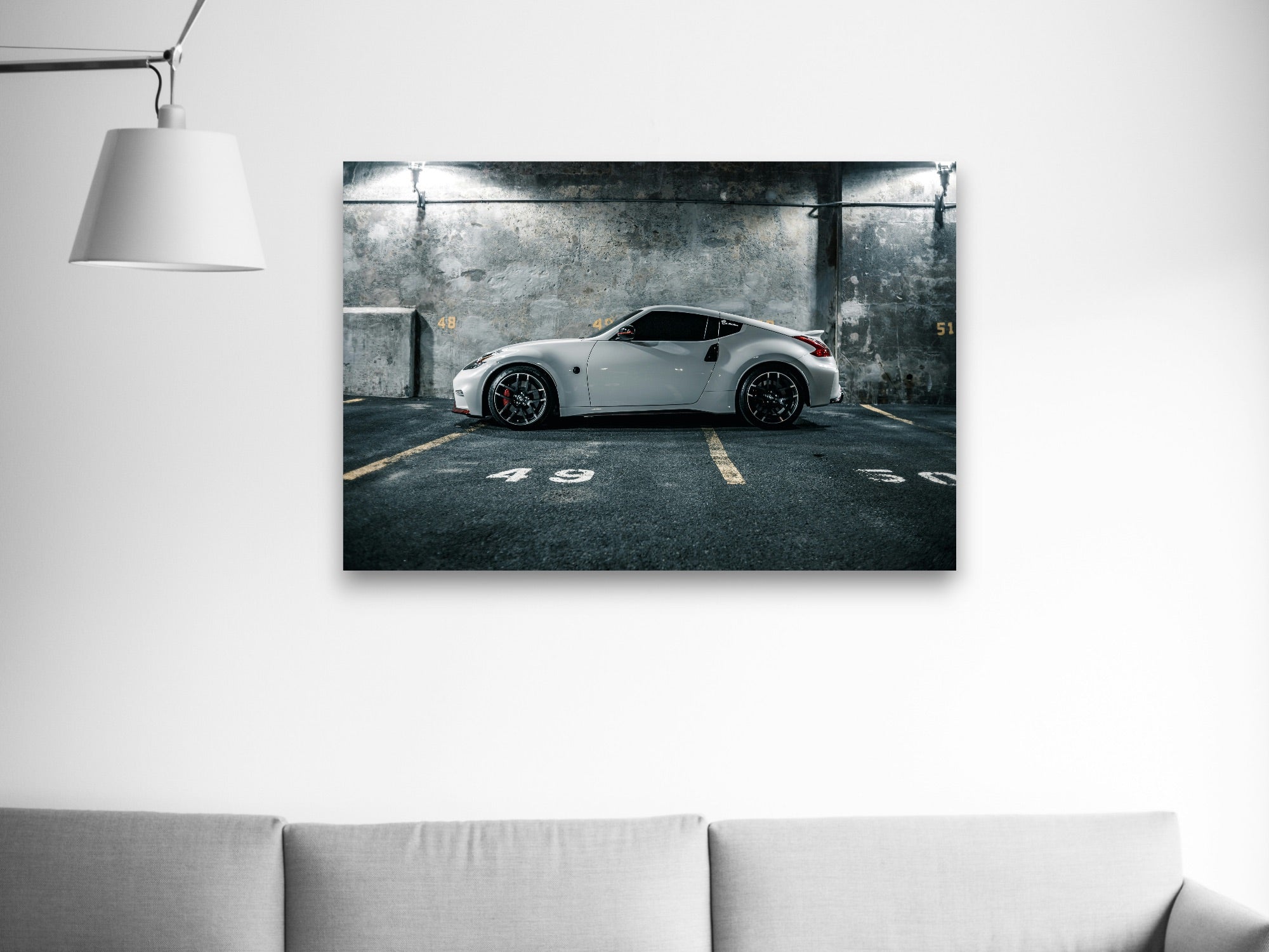 Nuotrauka ant metalo